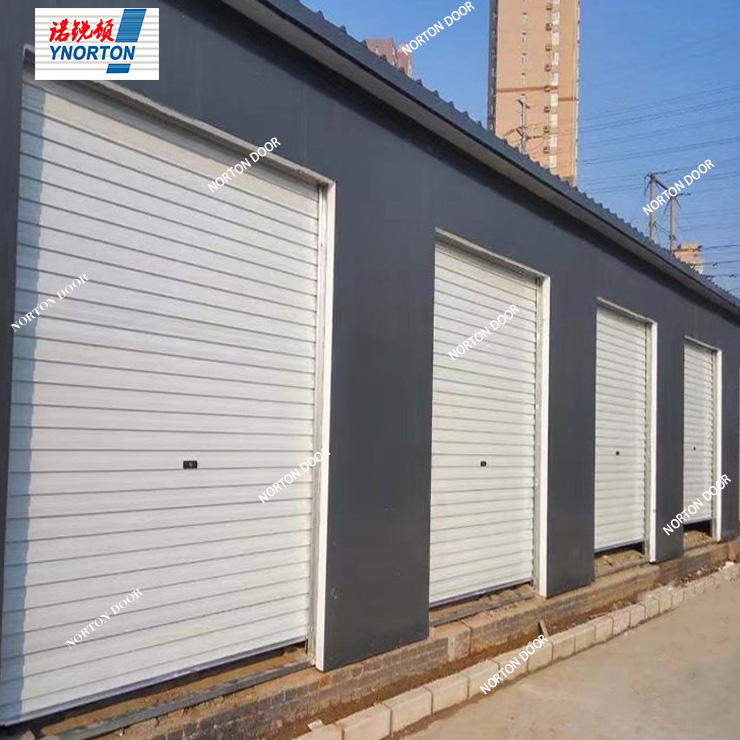 ¿Dónde son adecuadas las puertas enrollables autoalmacenables?