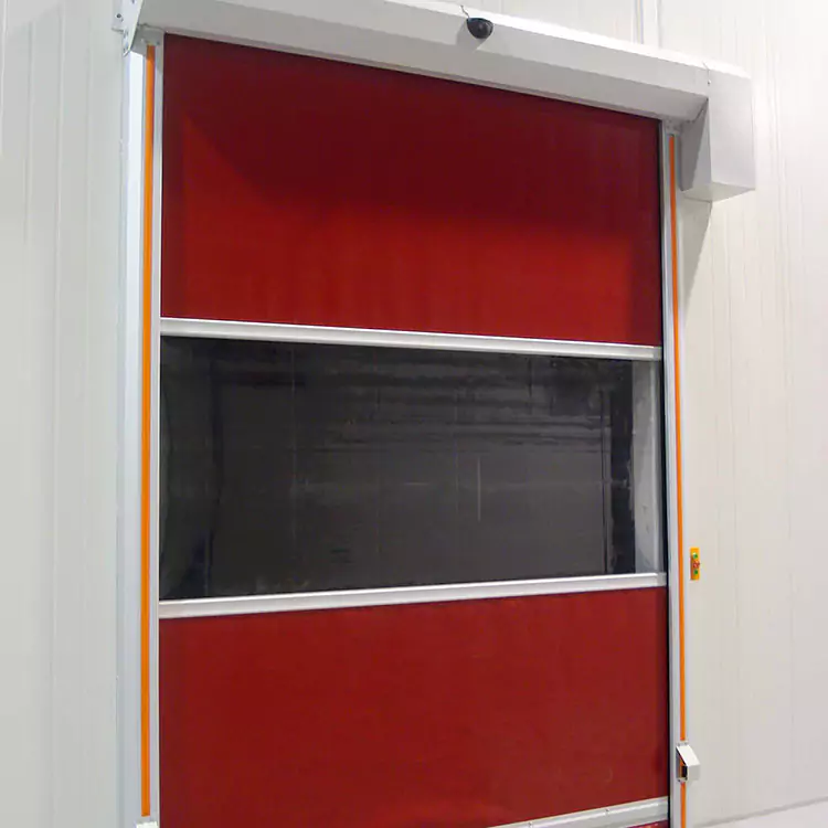 Puertas de obturador de rodillos de PVC de alta velocidad