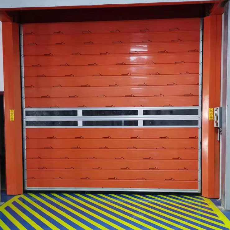 Puerta de alta velocidad de metal