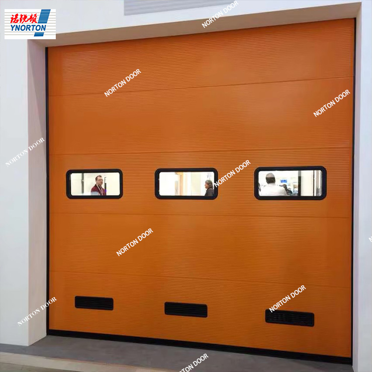 Puerta de garaje moderna