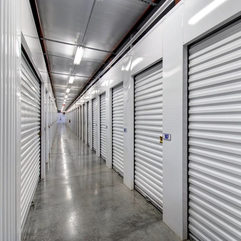 Puerta enrollable de acero